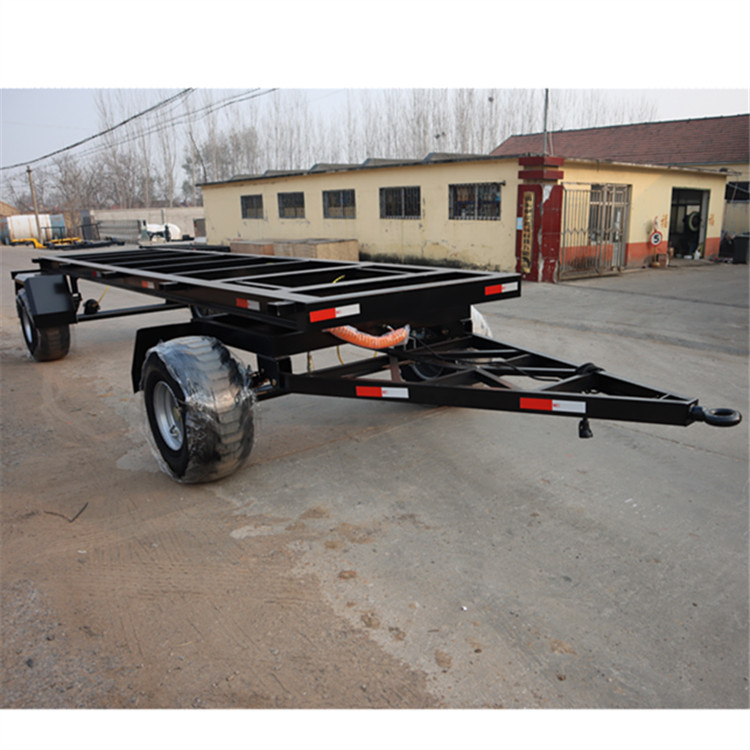 8噸運(yùn)糧倉(cāng)底盤拖車